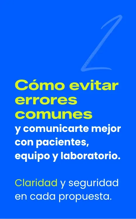 Cómo evitar errores comunes y comunicarte mejor con pacientes, equipo y laboratorio